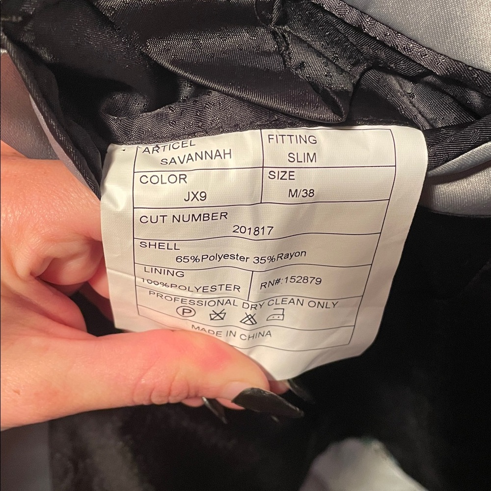 Ferrecci Green Floral Sport Coat - Picture 9 of 9